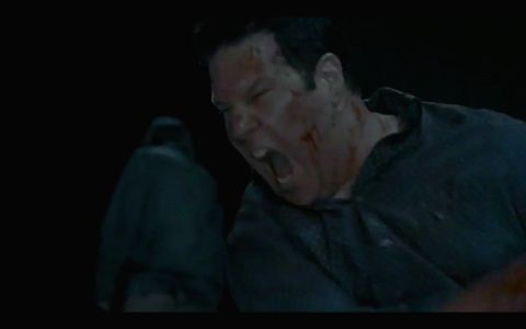 David Marshall Silverman as The Alexandrian, Kent-- killing walkers in The Walking Dead, Season 6, Episode 9.