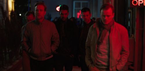 Sam Troughton, Rafe Spall, Robert James-Collier, Paul Reid, and Arsher Ali in The Ritual (2017)