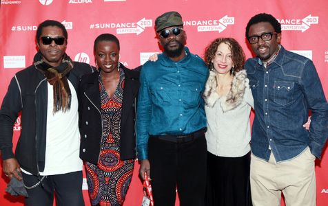 Andrew Dosunmu, Anthony Okungbowa, Danai Gurira, Darci Picoult, and Robin Marchant at an event for Mother of George (201