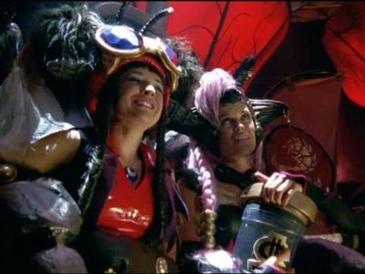 Katrina Browne and Katrina Devine in Power Rangers Ninja Storm (2003)