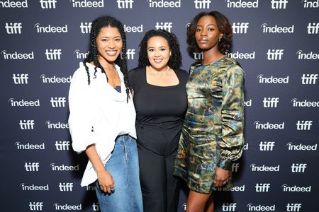 Trinity Lloyd, Hailey Summer Davis and Kerry-Ann James at the 2023 TIFF Inaugural Black Excellence Brunch in the Bisha H