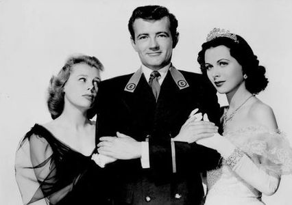 June Allyson, Hedy Lamarr, and Robert Walker in Her Highness and the Bellboy (1945)
