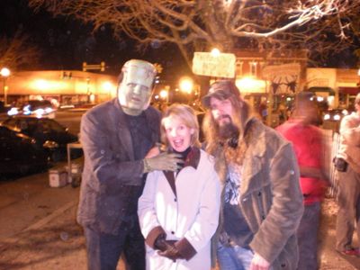With Rob Zombie on 'Halloween 2'