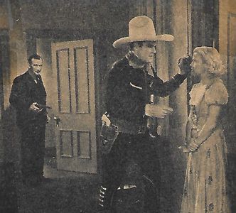Hooper Atchley, Ken Maynard, and Cecilia Parker in Gun Justice (1933)