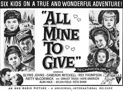 Glynis Johns in All Mine to Give (1957)