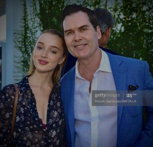 Phoebe Dynevor and Matthew Grant Godbey at BAFTA Los Angeles + BBC America TV Tea Party at the Beverly Hills Hilton Hote