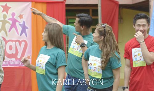 Isabel Granada, Jordan Herrera, Bianca Umali, and Nikki Co in Karelasyon (2015)