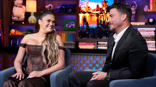 Jax Taylor and Brittany Cartwright in Watch What Happens Live with Andy Cohen: Jax Taylor & Brittany Cartwright (2023)