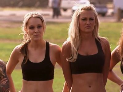 Megan Hauserman and Jessica Kinni in Rock of Love with Bret Michaels (2007)