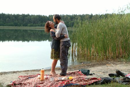 Guntram Brattia and Hannelore Elsner in The Visible and the Invisible (2007)
