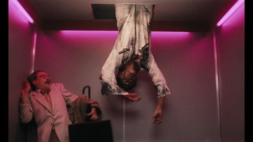 Michiel Kerbosch and Serge-Henri Valcke in The Lift (1983)