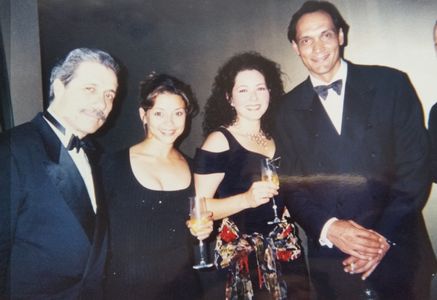 Jacqueline Torres with Jimmy Smits & Edward James Olmos