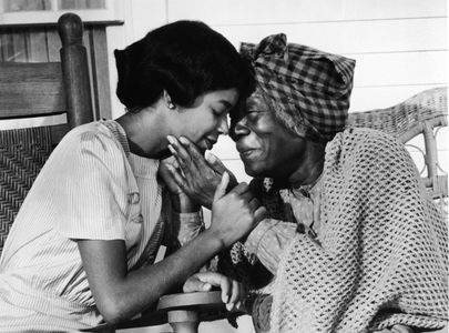 Irene Cara and Beah Richards at an event for Roots (1977)