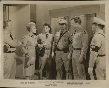 Sal Mineo, Barbara Eden, Barry Coe, Paul Comi, Gary Crosby, and Hideo Inamura in A Private's Affair (1959)