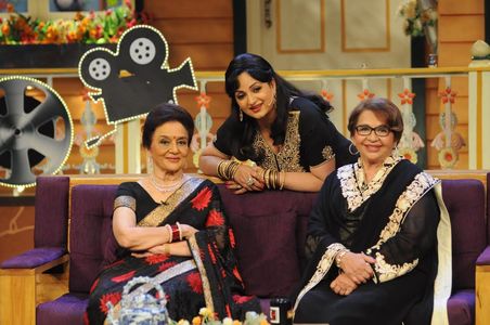 Helen, Asha Parekh, and Upasana Singh in The Kapil Sharma Show (2016)