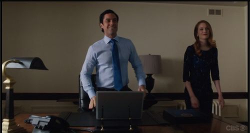 Danny Pino and Paige Patterson in BrainDead (2016)