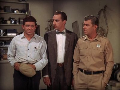 Jack Dodson, Andy Griffith, and George Lindsey in The Andy Griffith Show (1960)