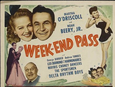 Noah Beery Jr., George Barbier, Carol Hughes, and Martha O'Driscoll in Week-End Pass (1944)