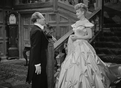 Lucille Ball and Cedric Hardwicke in Lured (1947)
