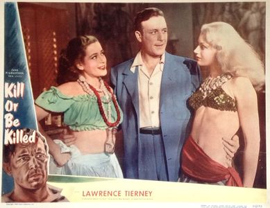 Helga Liné, Leonor Maia, and Lawrence Tierney in Kill or Be Killed (1950)