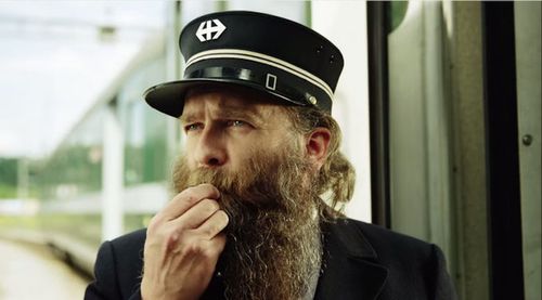 Train Attendant Zumbrunn commercial