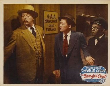 Mantan Moreland, Roland Winters, and Victor Sen Yung in Shanghai Chest (1948)