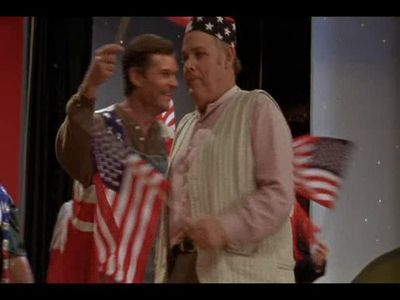 Lewis Arquette and Fred Willard in Waiting for Guffman (1996)