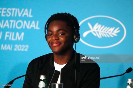 CANNES, FRANCE - MAY 20: Jaylin Webb attends the press conference for 