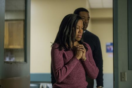 Regina King and Russell Hornsby in Seven Seconds (2018)
