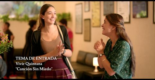 Paulina Gaitan and Nuria Vega in No fue mi culpa: México (2021)