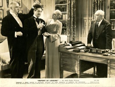 Rafael Alcayde, George Barbier, Charles Coleman, and Nella Walker in Repent at Leisure (1941)