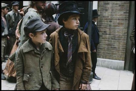 Harry Eden and Barney Clark in Oliver Twist (2005)