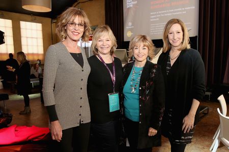 Christine Lahti, Pat Mitchell, Keri Putnam, and Robin Marchant