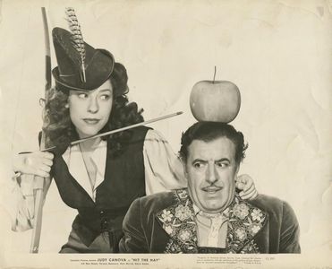 Fortunio Bonanova and Judy Canova in Hit the Hay (1945)