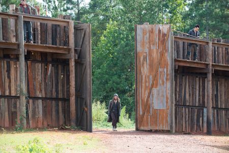 James Chen, Tom Payne, and Peter Luis Zimmerman in The Walking Dead (2010)