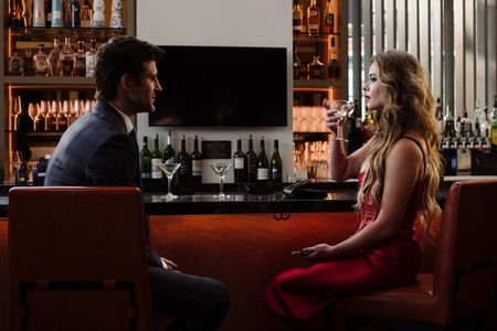Sasha Pieterse and Parker Young in The Image of You (2024)