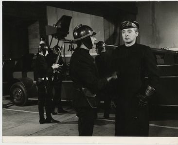 Cyril Cusack and Oskar Werner in Fahrenheit 451 (1966)