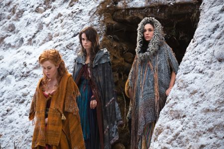 Anna Hutchison, Jenna Lind, and Gwendoline Taylor in Spartacus (2010)