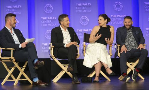 Guillermo Diaz, George Newbern, Jesse Palmer, and Katie Lowes