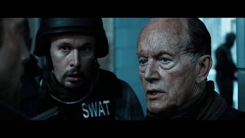 Lance Henriksen, Johnny Strong, and Chris Kerson in Daylight's End (2016)