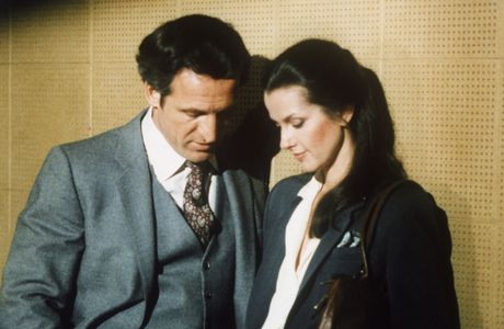 Veronica Hamel and Daniel J. Travanti in Hill Street Blues (1981)