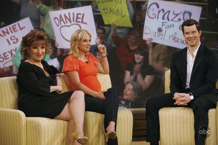 Joy Behar, Elisabeth Hasselbeck, and Eric Mabius in Ugly Betty (2006)