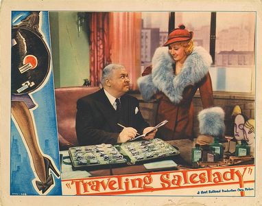Joan Blondell and Harry Holman in Traveling Saleslady (1935)