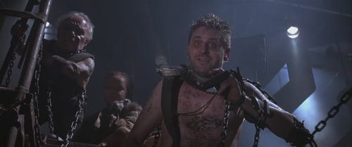 Robert Grubb and Angelo Rossitto in Mad Max Beyond Thunderdome (1985)