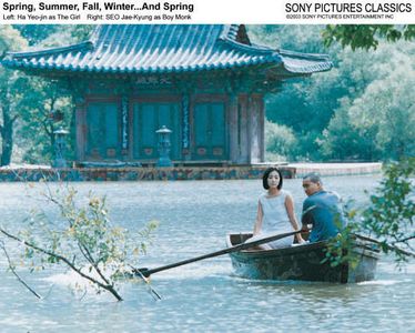 Jae-kyeong Seo and Yeo-jin Ha in Spring, Summer, Fall, Winter... and Spring (2003)