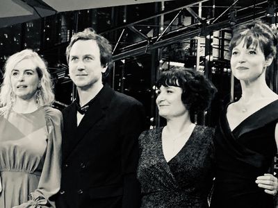 Nina Hoss, Stéphanie Chuat, Véronique Reymond, and Lars Eidinger in My Little Sister (2020)