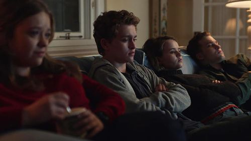 Jordan Elsass, Gavin Lewis, and Megan Stott in Little Fires Everywhere: Picture Perfect (2020)