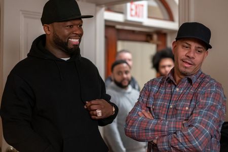 50 Cent and Eif Rivera in Power Book II: Ghost (2020)