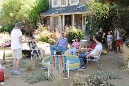 Behind the scenes - The Middle Episode The Hose - Heck Family and Glossner Family Pool Party - With Director Lee Shallat