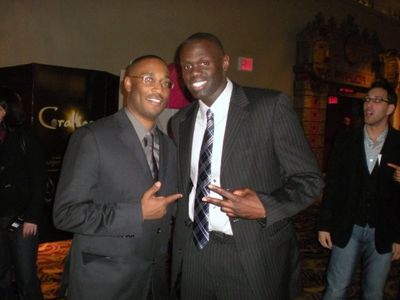 Mohamed Dione and Director George Tillman Jr. at The premiere of 